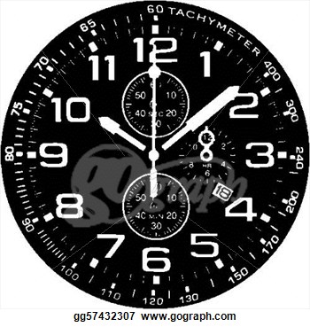 Clock Watch Vector   Vector Clipart Gg57432307