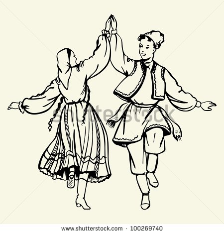 Folk Dance Stock Photos Illustrations And Vector Art Clipart