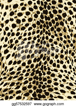       Leopard Fashion Animal Skin Print   Clipart Drawing Gg57532597