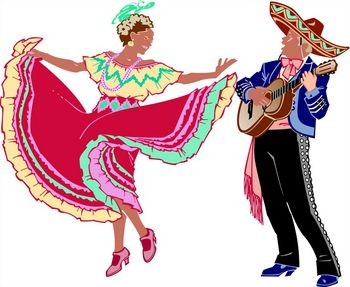 Mexican Folk Dance 112610  Vector Clip Art   Free Clipart Images