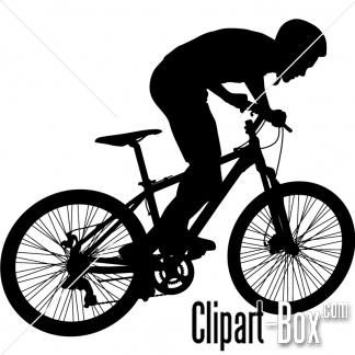 Related Mountain Bike Rider Cliparts