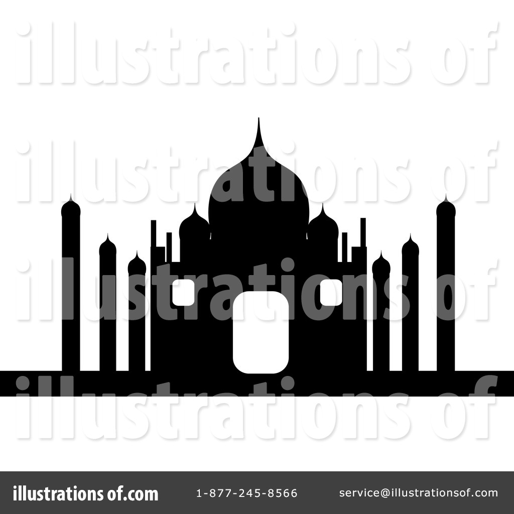 Royalty Free Rf Taj Mahal Clipart Illustration By Rogue Design And