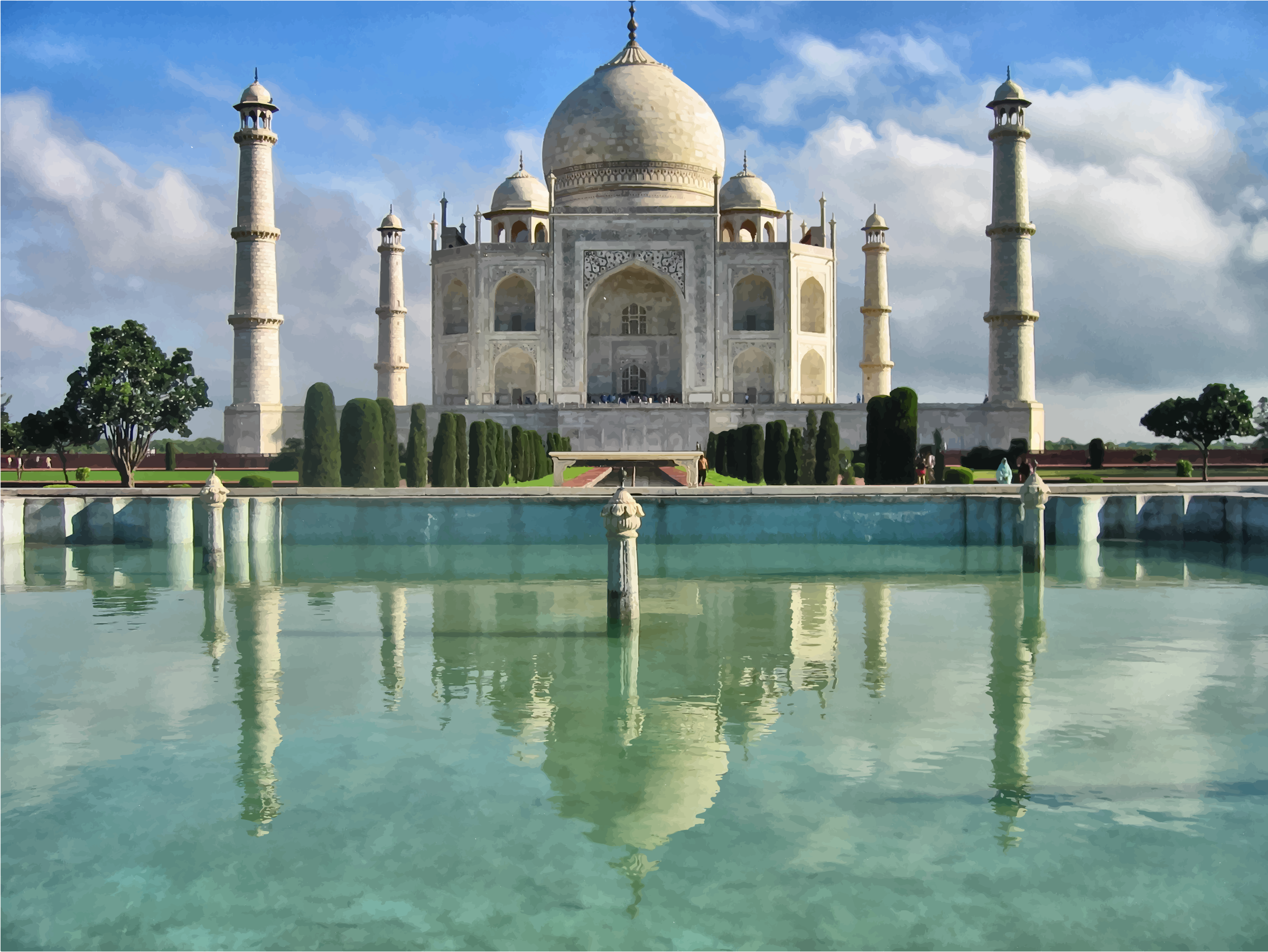 Taj Mahal 2 By Gdj