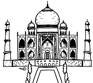Taj Mahal   Clip Art Gallery