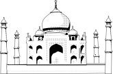Taj Mahal Clipart
