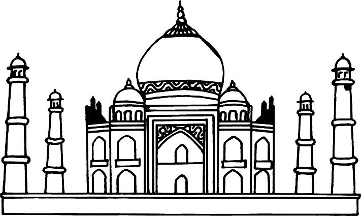 Taj Mahal Clipart   Lol Rofl Com