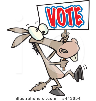 Vote Clipart  443654   Illustration By Ron Leishman
