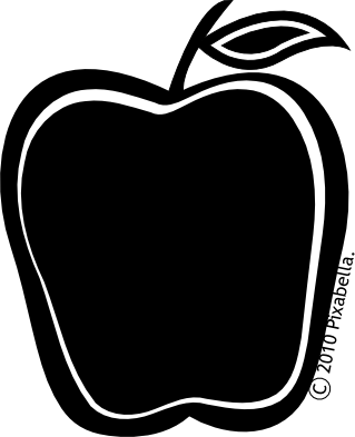 Apple Clipart Black And White   Clipart Panda   Free Clipart Images