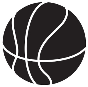 Basketball Clipart Image   Basketball Silhouette