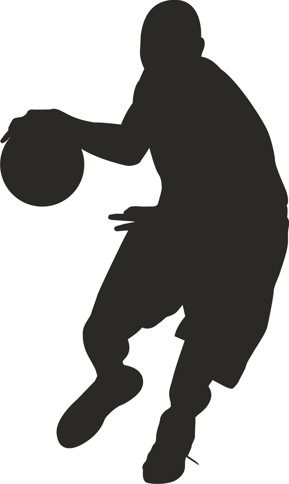 Basketball Silhouette   Clipart Best