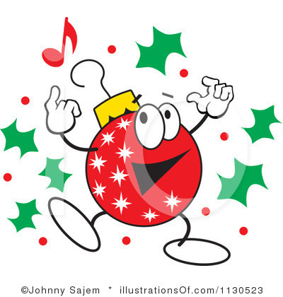 Christmas Music Notes Clipart Royalty Free Christmas Bulb Clipart    