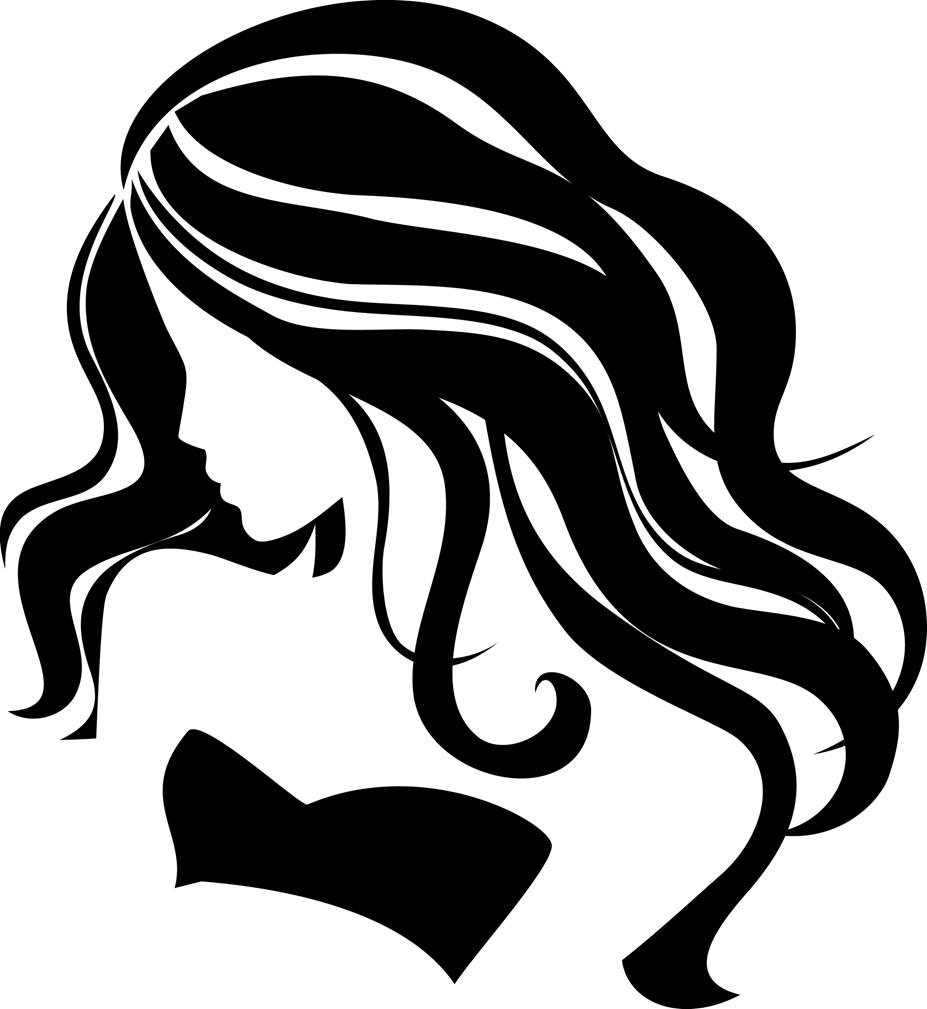 Hair Silhouette Clip Art   Cliparts Co