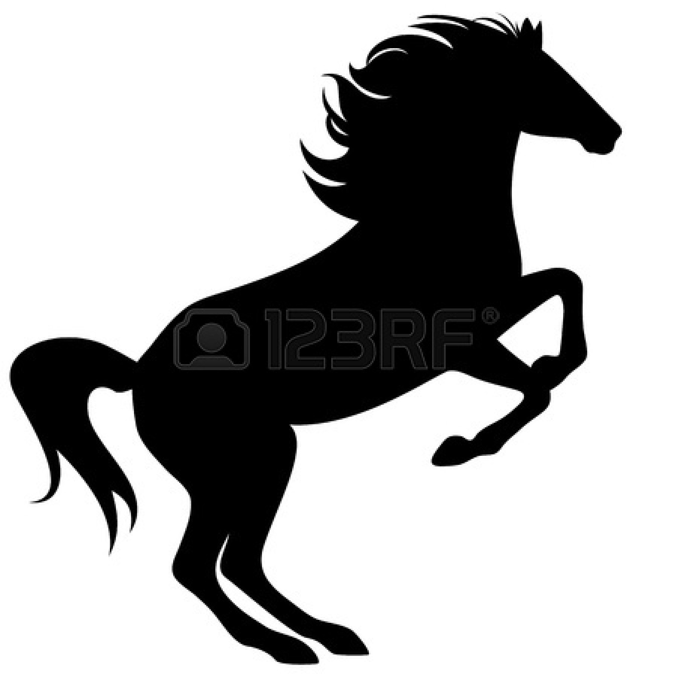 Horse Clipart Black And White   Clipart Panda   Free Clipart Images