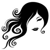 Long Hair Stock Illustrations  5790 Long Hair Clip Art Images And