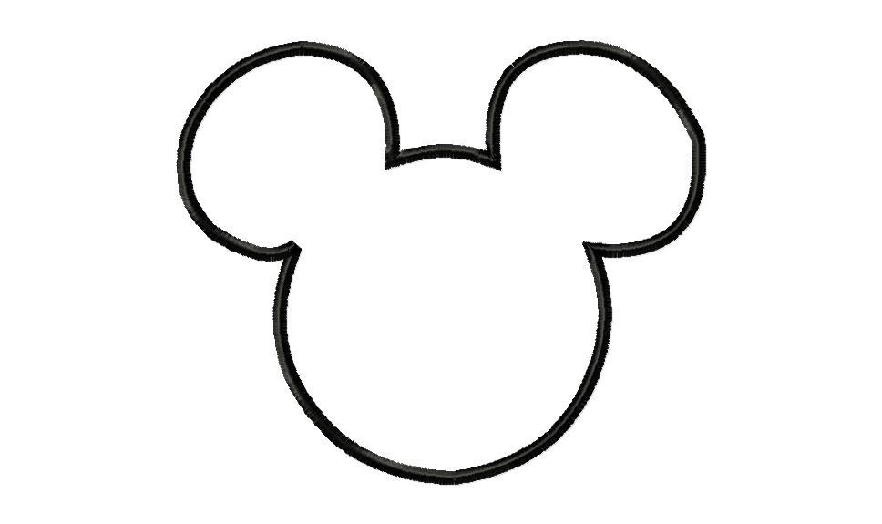 Mickey Mouse Clipart Black And White   Clipart Panda   Free    