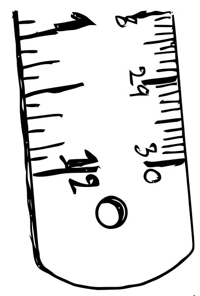 Ruler Clipart Black And White   Clipart Panda   Free Clipart Images
