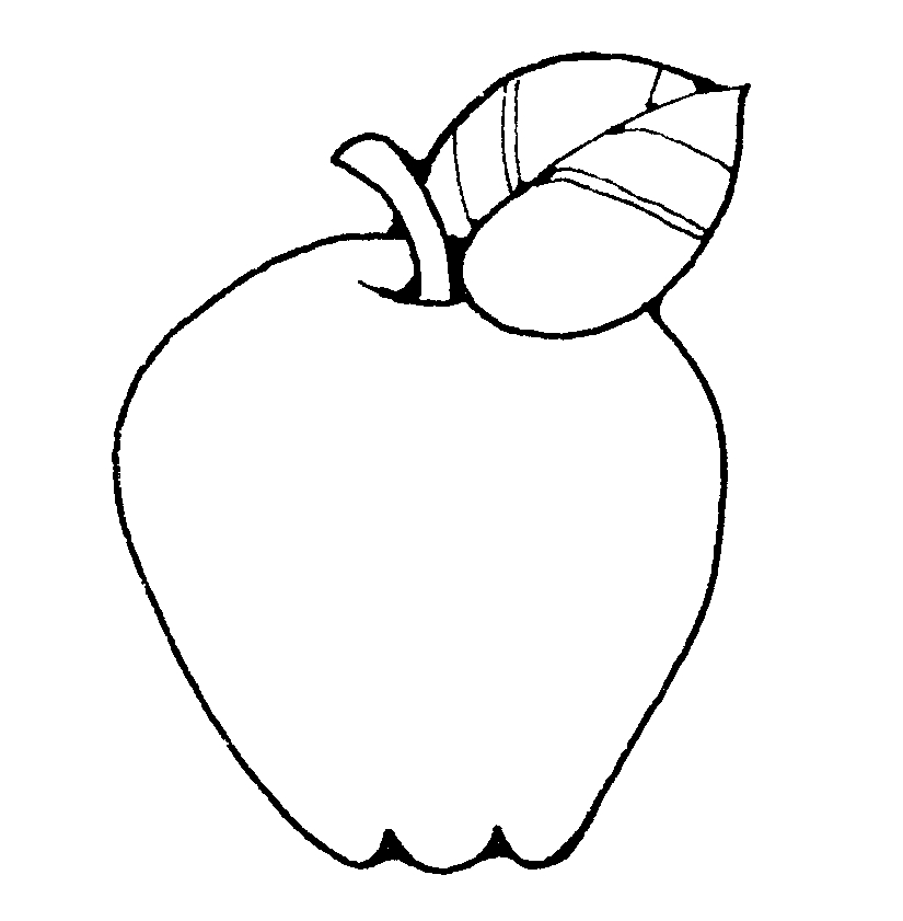 School Apple Clip Art Black And White Cg Fruit Apple Jpg