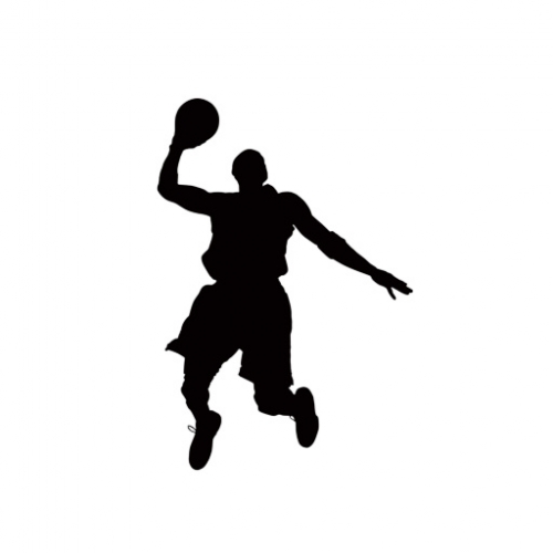 Silhouette Basketball Player Free Cliparts That You Can Download To