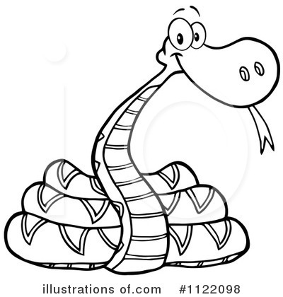 Snake Clipart  1122098   Illustration By Hit Toon