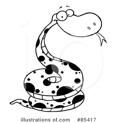 Snake Clipart  85417 By Hit Toon   Royalty Free  Rf  Stock