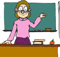 Teacher Clipart  Free Graphics Images   Pictures Of Studying Students