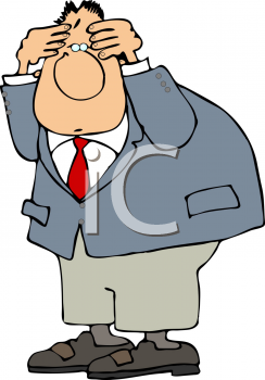 This Confused Man Clipart Image Is Available Through A Low Cost