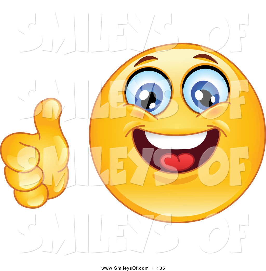 Thumbs Up Smiley Face Clip Art Face Holding A Thumb Up