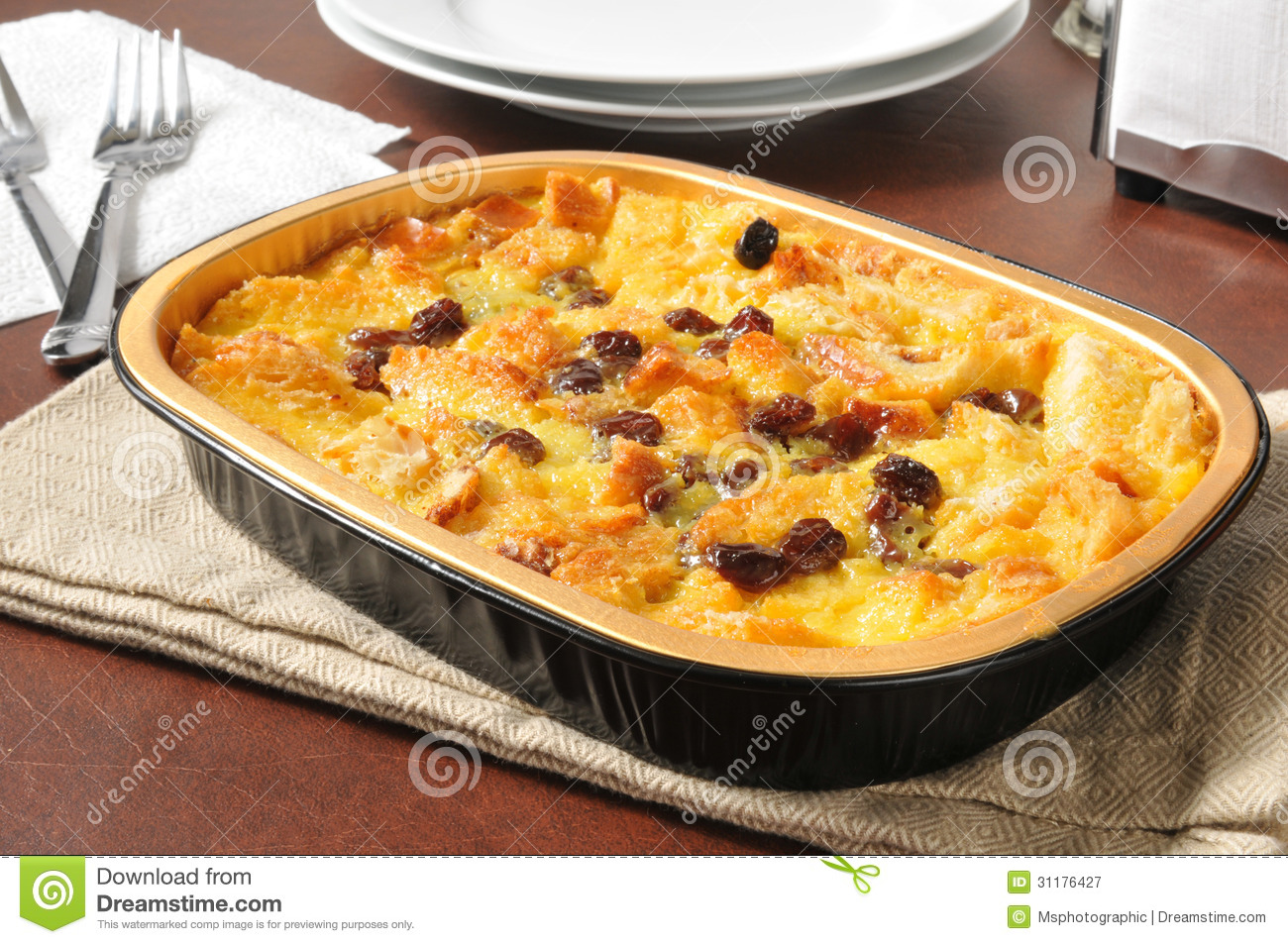 Bread Pudding Royalty Free Stock Photography   Image  31176427