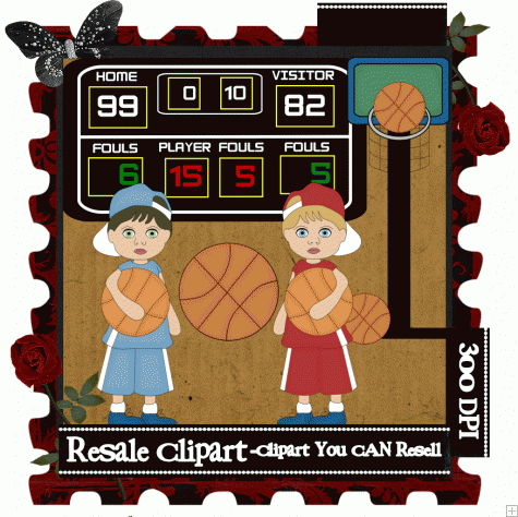 Clipart From Resale Clipart    Boys Clipart    Boys Basketball Clipart