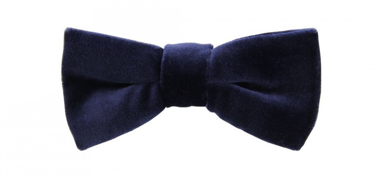 Dark Blue Bow Tie Clipart Blue Velvet Bow Tie