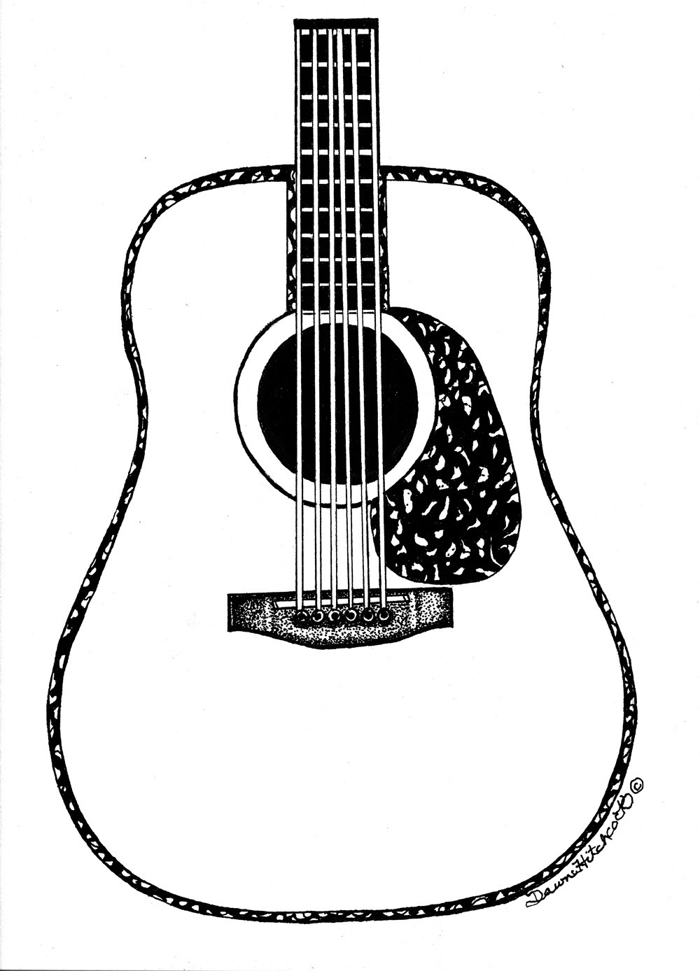 Guitar Drawings   Clipart Best