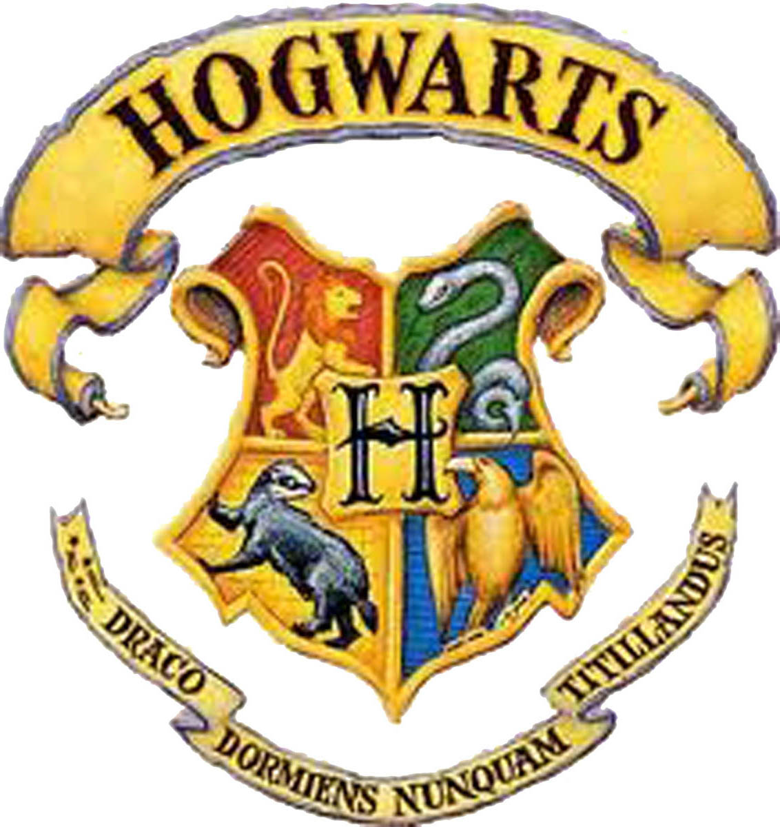 Harry Potter Clip Art Harry Potter Hogwarts School Logo Multicolour