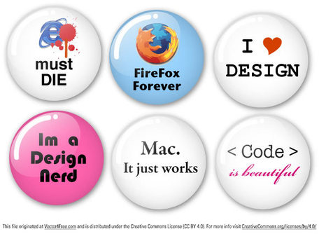 Humorous Vector Badges   For Designers Free Vector   Clipart Me