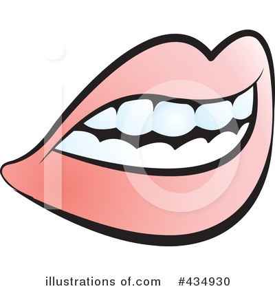 Rf  Mouth Clipart Illustration By Lal Perera   Stock Sample  434930