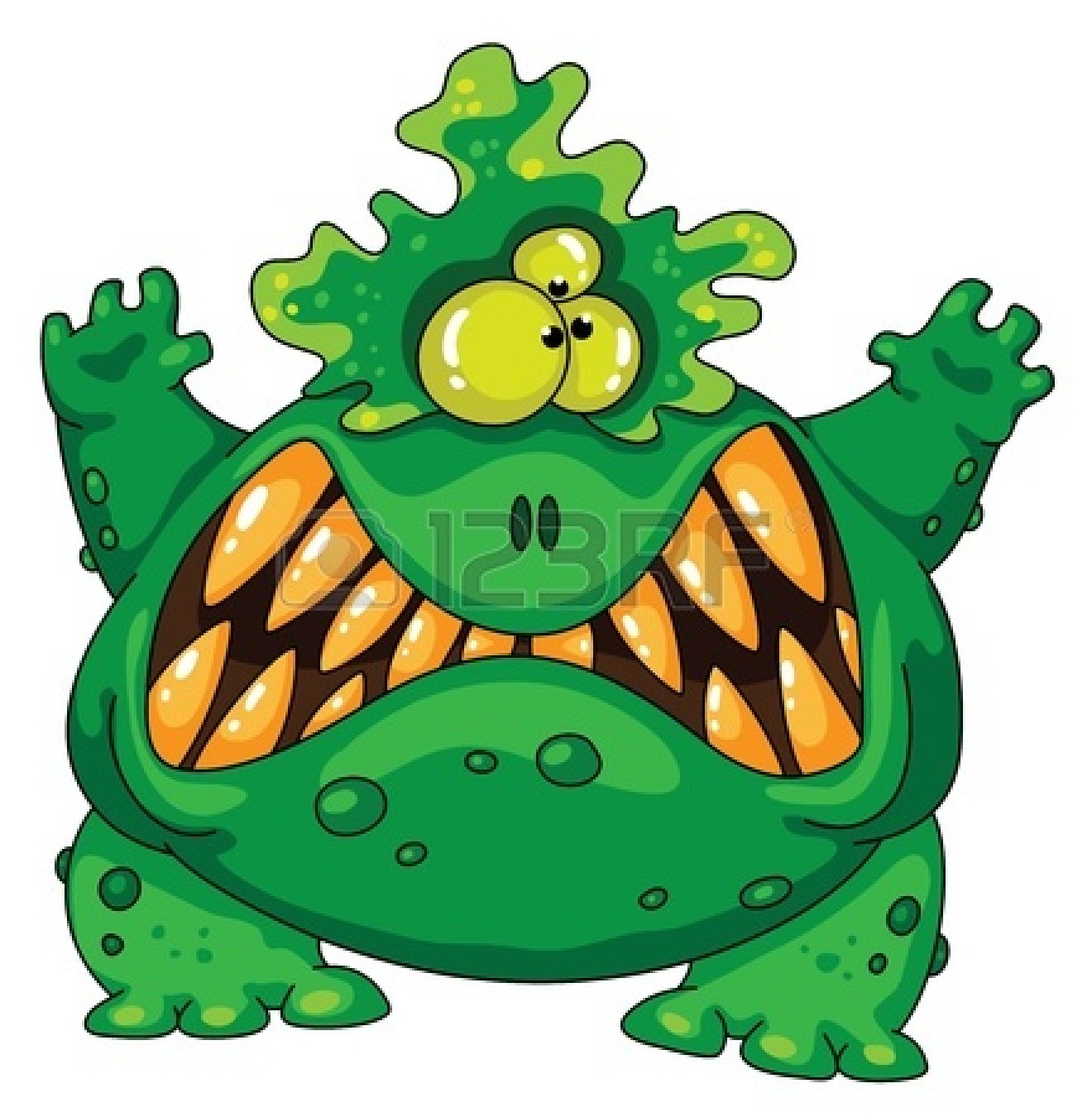 Scary Monster Clipart   Clipart Panda   Free Clipart Images