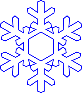 Snowflake  Simply  Clip Art