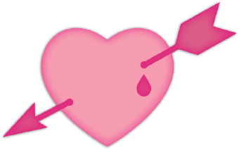Uu27itu  Clipart Heart With Arrow