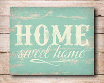 50  Off Home Sweet Home Print Home Sweet Home Sign Rustic Wall Decor