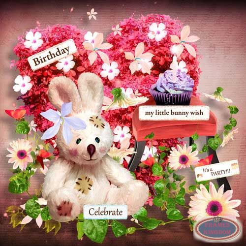 Birthday Teddy Bears And Flowers Png Clipart Images Cards And    