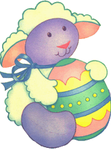 Cards Easter Eggs Chicks Lamb And Egg Gif