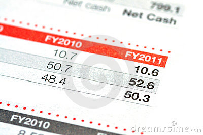 Financial Statement Royalty Free Stock Photography   Image  20543477