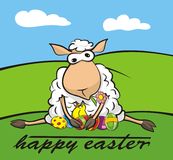 Lamb Easter Stock Vectors Illustrations   Clipart