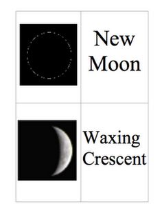 Matching Classroom Sci Matching Games Free Moon 4th Grade Moon Phase
