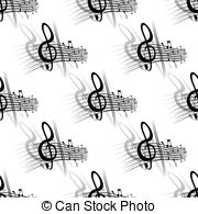 Musical Score Vector Clip Art Eps Images  167 Musical Score Clipart
