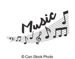 Musical Score Vector Clipart And Illustrations