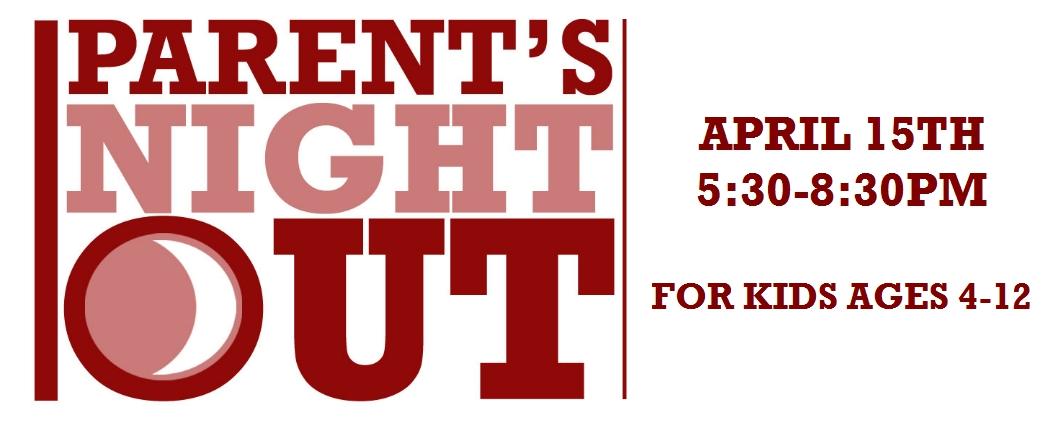 Parents Night Out Clip Art Parents  Night Out   Event