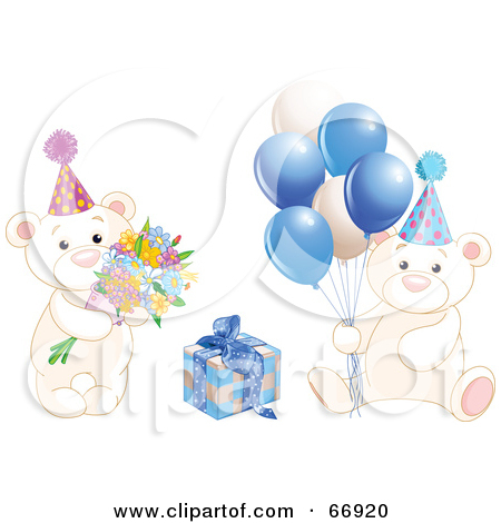 Royalty Free  Rf  Clipart Of Birthday Balloons Illustrations Vector