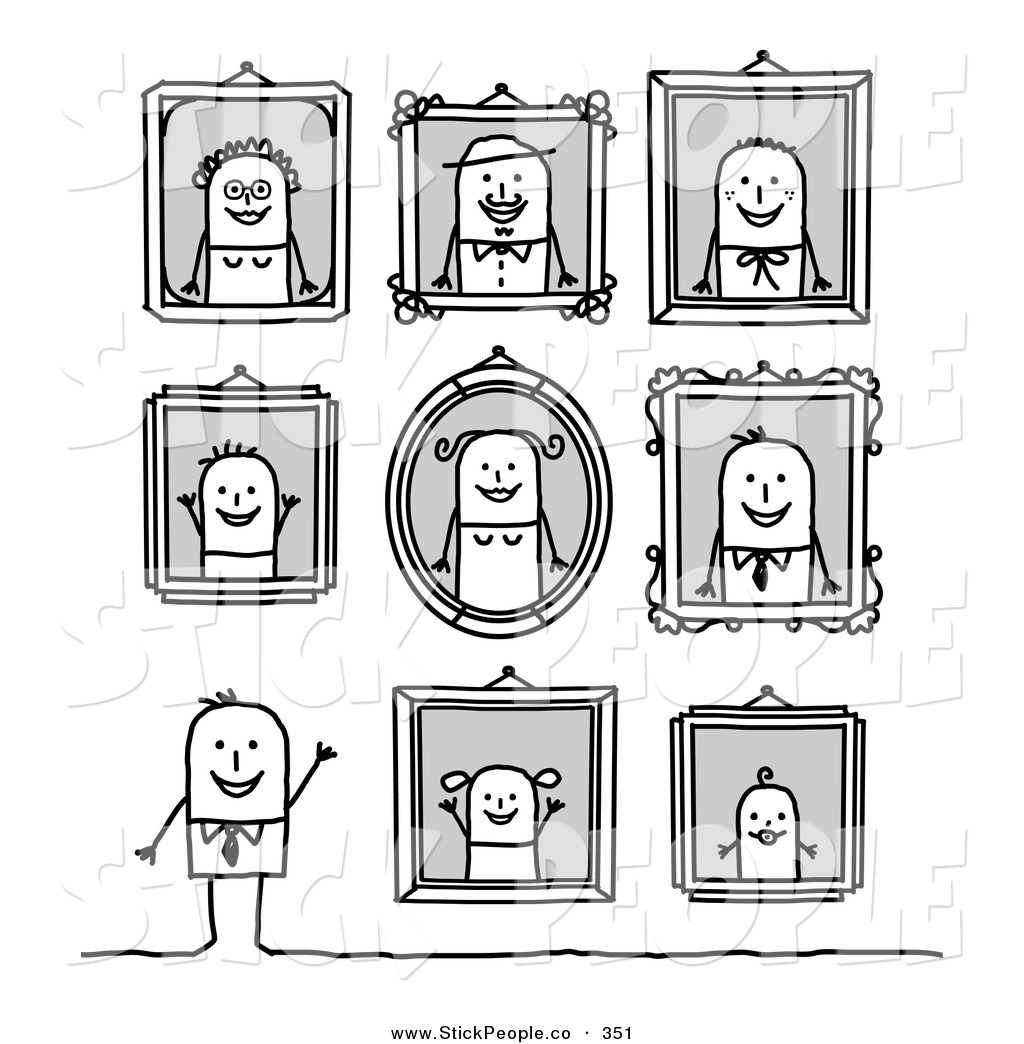Smiling People Clipart Stick People Clip Art Nl