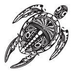      Totem Animal Turtle In Graphic Black And White Style 190631591 Jpg