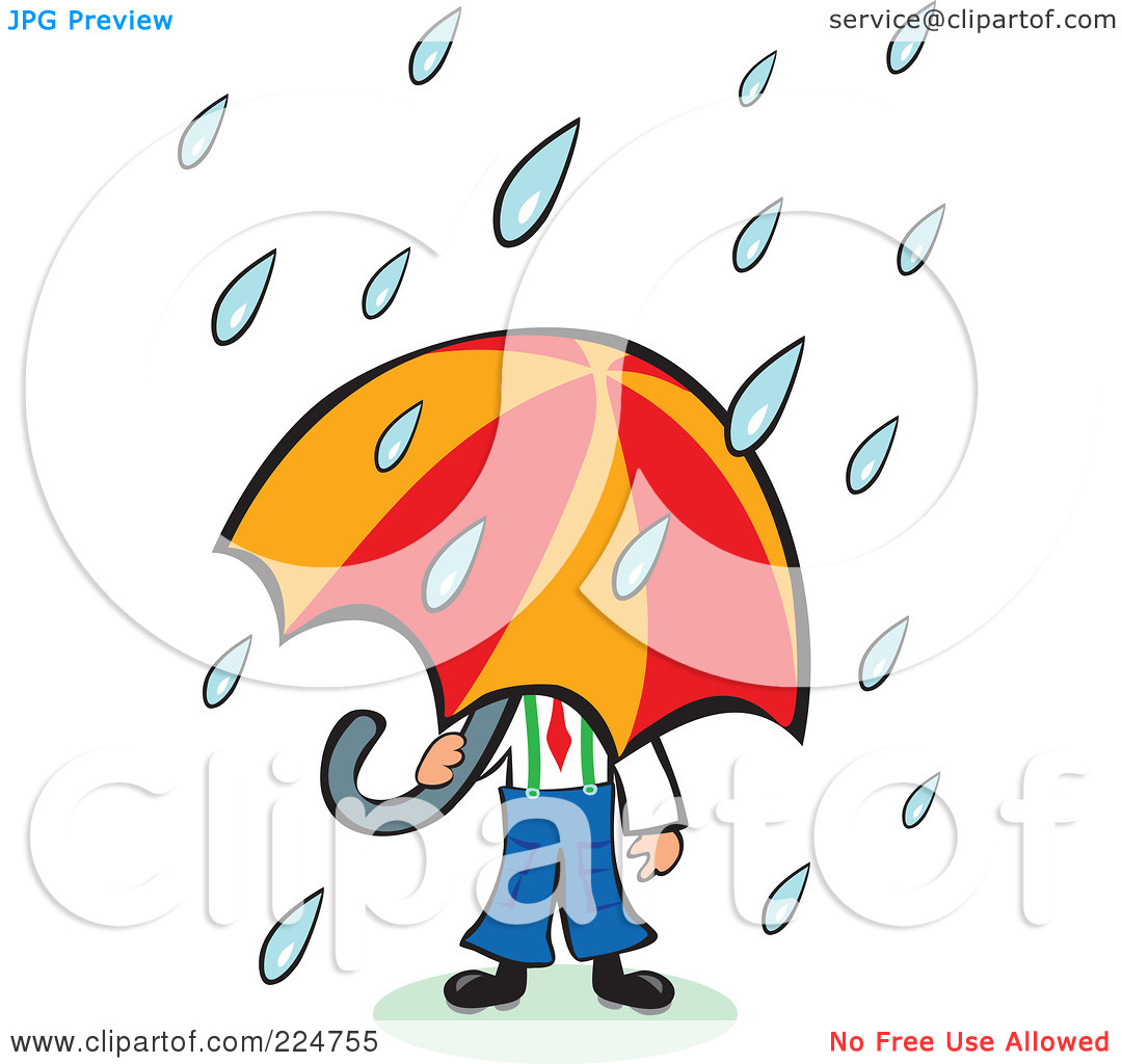 Umbrella In Rain Storm Clipart   Cliparthut   Free Clipart